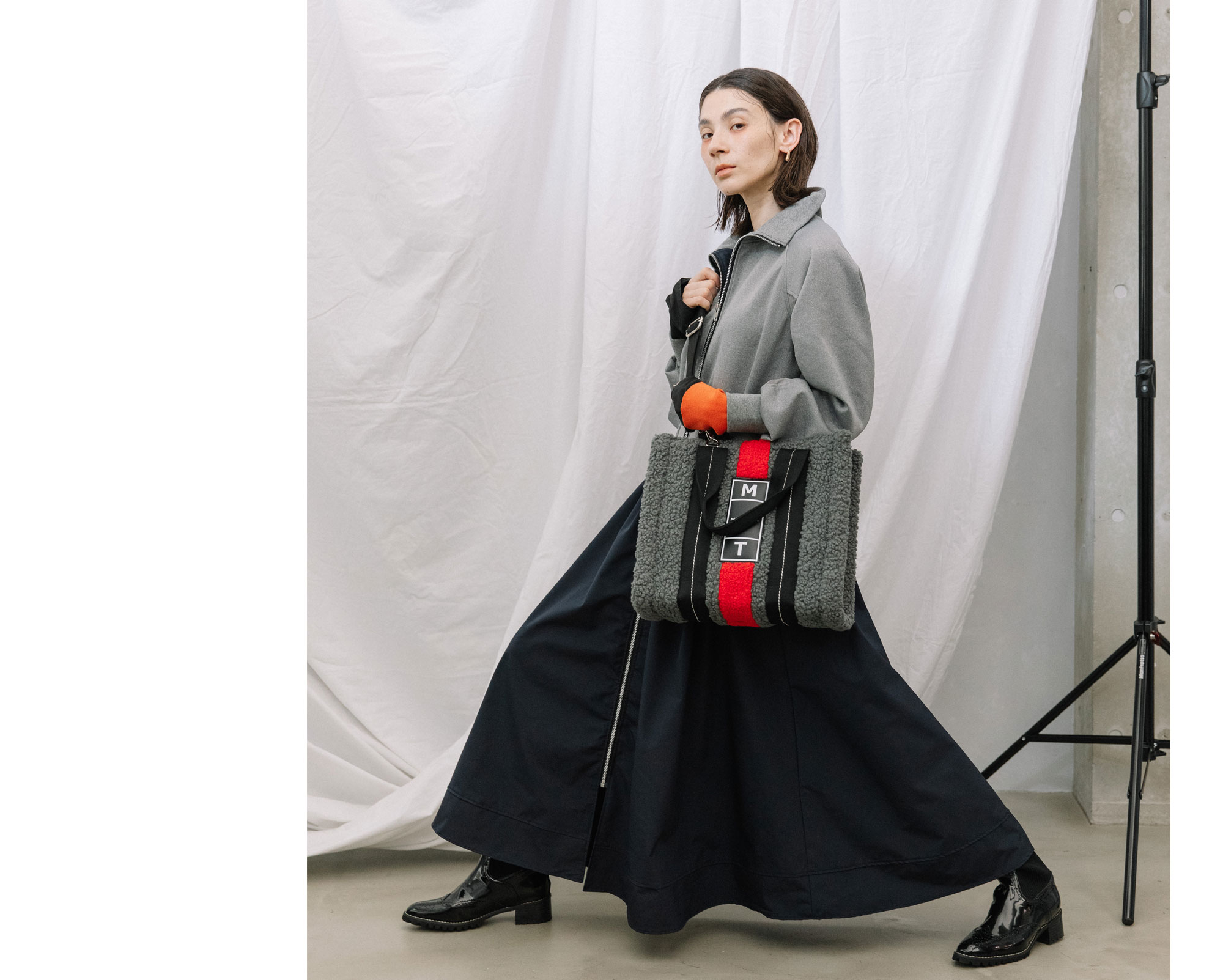 【マルシャルテル】完売品！コンビネーションダウンベスト(ライトグレー)★新品★ MARECHAL TERRE | マルシャル・テル